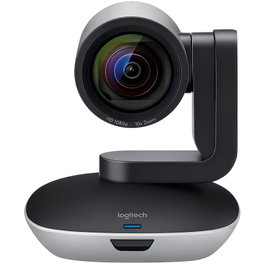 Logitech PTZ Pro 2 Cámara de Videoconferencia Full HD 1080p, Zoom 10x, Negro/Gris